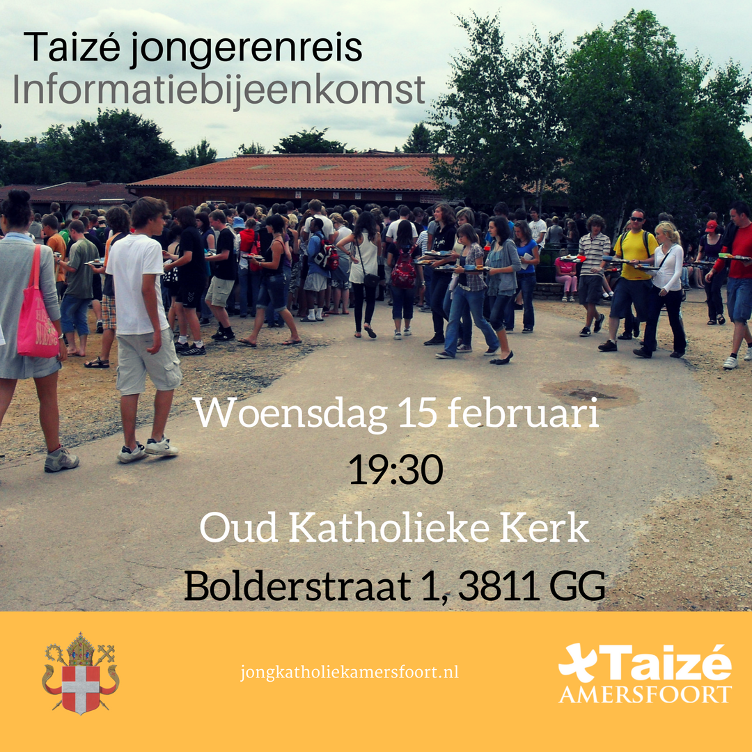 Informatiebijeenkomst over de jongerenreis naar Taizé