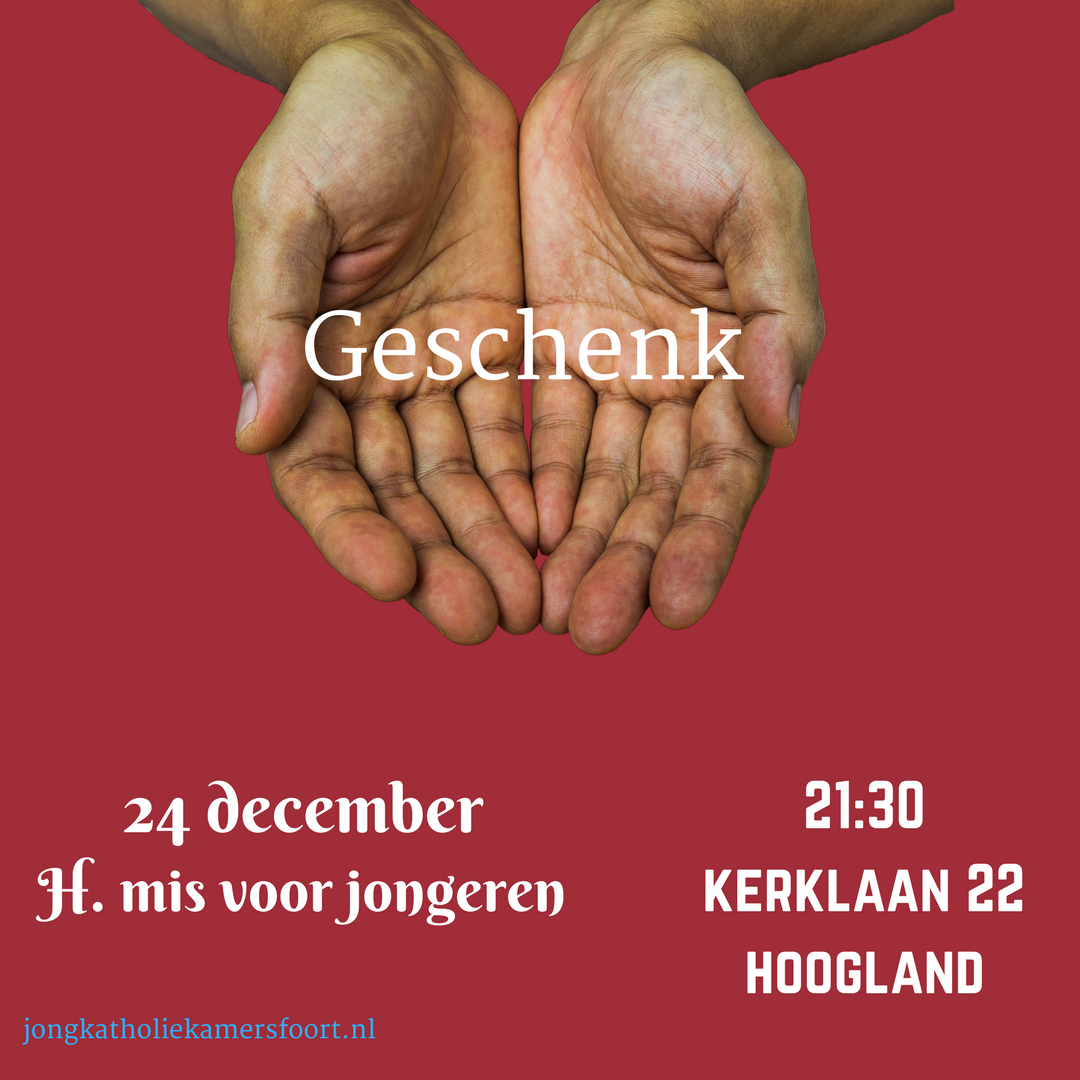 H. mis voor jongeren op kerstavond in de St. Martinuskerk in Hoogland