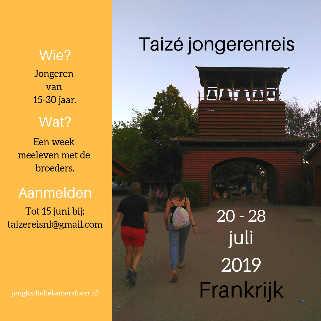 Taizé jongerenreis voor jongeren van 15-30 jaar
